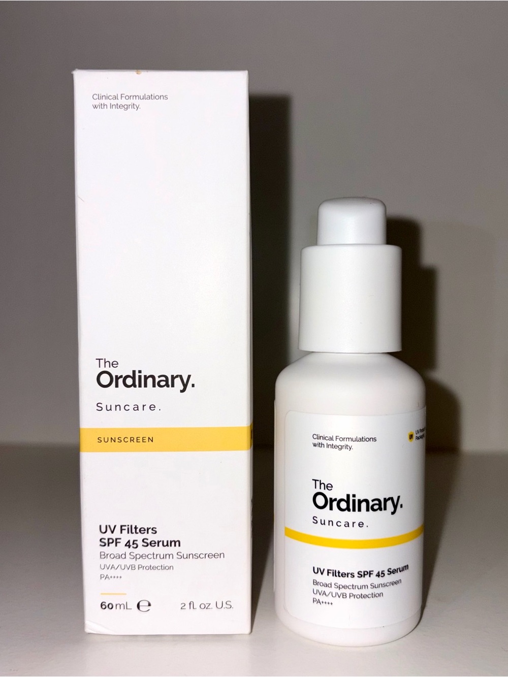 The Ordinary Suncare UV Filters SPF 45  Broad Spectrum